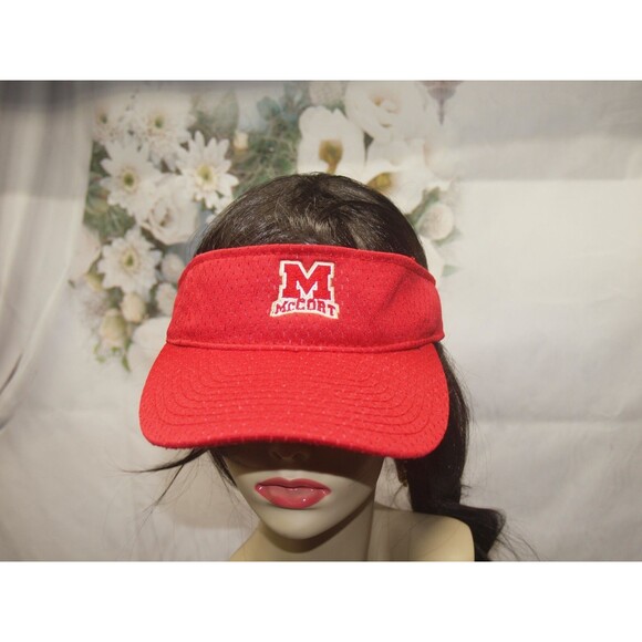 Bishop McCort Crushers Sun Visor, Golf Visor Johnstown PA High School Unisex - Picture 1 of 5
